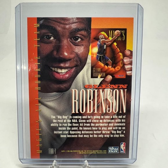 Grant Hill, Jason Kidd, Glenn Robinson 1994 Hoops Magics All-Rookies *3 Card Lot - Picture 5 of 7